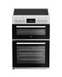 Beko EDC6731W 60Cm Electric Cooker - White
