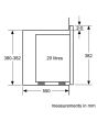 Bosch BFL523MS0B Built In Microwave Oven