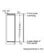 Bosch KIR81ADD0G Integrated Larder Fridge