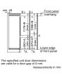 Bosch KIV87VSE0G Integrated Fridge Freezer