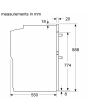Bosch MHA133BR0B In Column Electric Double Oven