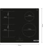 Bosch PWP611BB5B 60cm Induction Hob