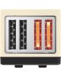 Bosch TAT4P447GB 4 Slot Toaster - Cream