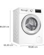 Bosch WAN28258GB 8Kg 1400 Spin Washing Machine