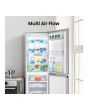 Hisense RB327N4BCE 50/50 Total No Frost Fridge Freezer - Stainless Steel