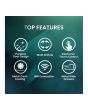 Hisense RF815N4SESE Total No Frost Plumbed American Fridge Freezer - Silver
