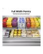 Hisense RF815N4SESE Total No Frost Plumbed American Fridge Freezer - Silver