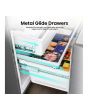 Hisense RF815N4SESE Total No Frost Plumbed American Fridge Freezer - Silver