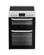 Hotpoint HDE6VDW 60Cm Double Oven Electric Cooker