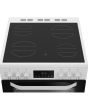 Hotpoint HDE6VDW 60Cm Double Oven Electric Cooker