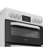 Hotpoint HDE6VDW 60Cm Double Oven Electric Cooker
