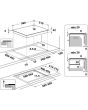 Hotpoint HR612CH Ceramic Hob