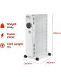 Igenix IG2620 2Kw Oil Filled Radiator