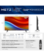 Metz 40MQH6800ZUK 40inch HD Smart QLED TV with Freely Power by Tivo - Black