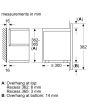 Neff NR4WR21G1B Built In Microwave Oven
