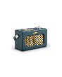 Roberts REV-UNOBTTB Revival Uno Teal Blue  Dab/Fm Radio