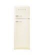 Smeg FAB30RCR6UK 60cm 75/25 Fridge Freezer - Cream
