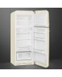 Smeg FAB30RCR6UK 60cm 75/25 Fridge Freezer - Cream