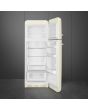 Smeg FAB30RCR6UK 60cm 75/25 Fridge Freezer - Cream
