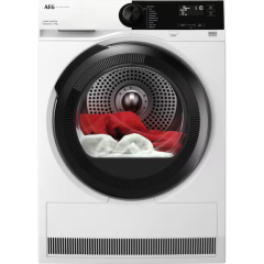 AEG TR729A4B 9kg Heat Pump Tumble Dryer - White