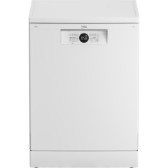 Beko BDFN26432W Full Size Dishwasher - 14 Place Settings