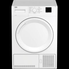Beko DTKCE80021W 8kg Condenser Tumble Dryer with Sensor Programmes - White