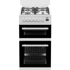 Beko EDG507W 50Cm Gas Cooker - White