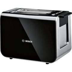 Bosch TAT8613NGB Styline 2 Slice Toaster -Black