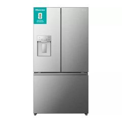 Hisense RF815N4SESE Total No Frost Plumbed American Fridge Freezer - Silver