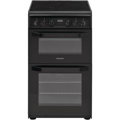 Hotpoint HD5V93CCB 50Cm Electric Cooker With Ceramic Hob