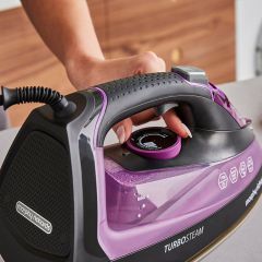 Morphy Richards 303140 Turbosteam 2800W Steam Iron - Purple
