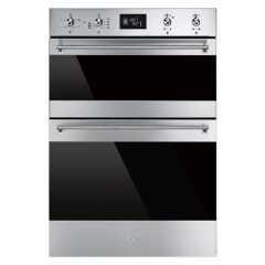 Smeg DOSF6390X 59.7cm Built In Electric Double Oven - Stainless Steel