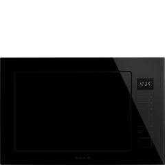 Smeg FMI225BI 25 Litres Built In Microwave - Black