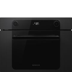 Smeg SO4201M1BI 40 Litres Built In Combination Microwave - Black