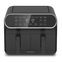 Statesman SKAF08017BK Digital Dual Zone Air Fryer 