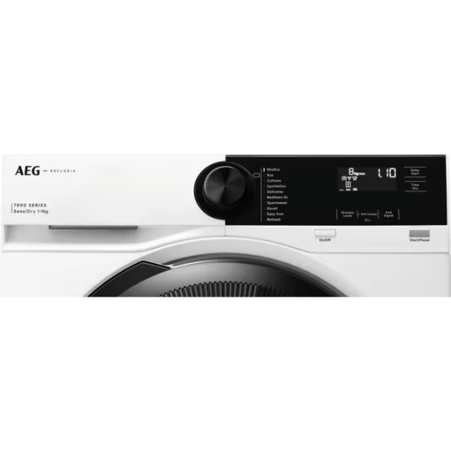 AEG TR729A4B 9kg Heat Pump Tumble Dryer - White