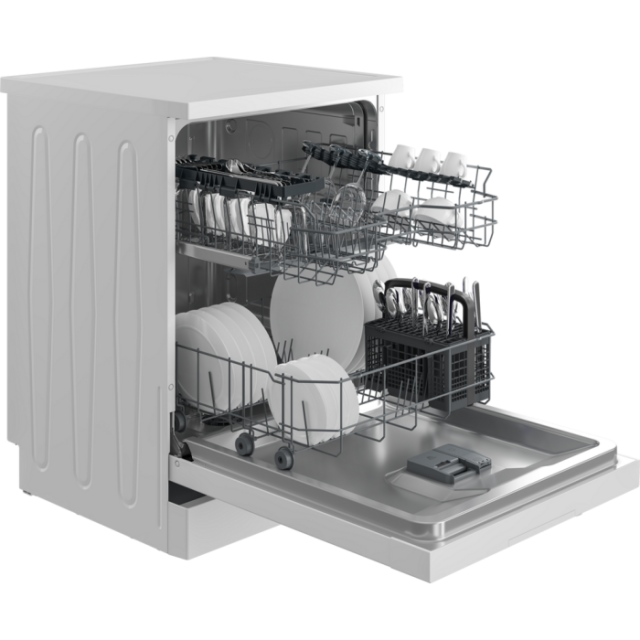 Beko BDFN26432W Freestanding Full Size Dishwasher 