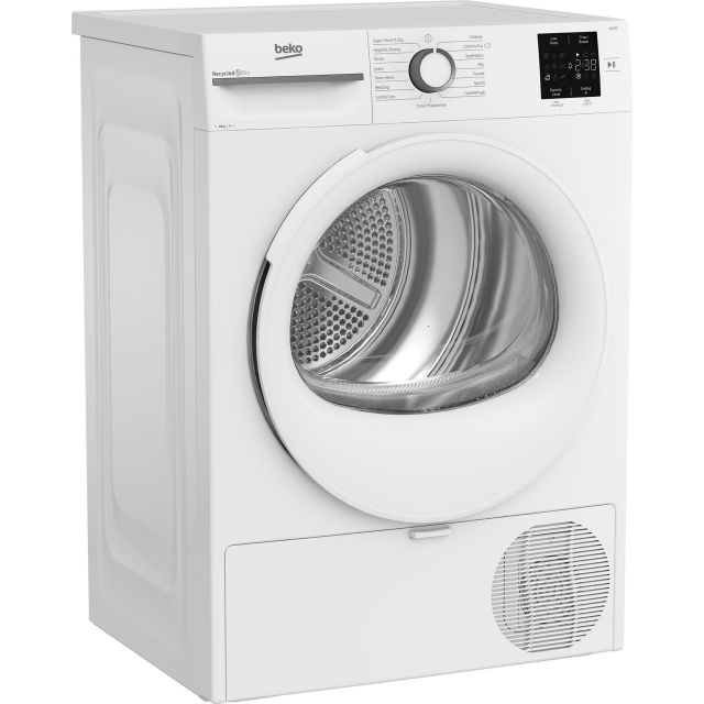 Beko BMN3T3823W 8kg Heat Pump Tumble Dryer