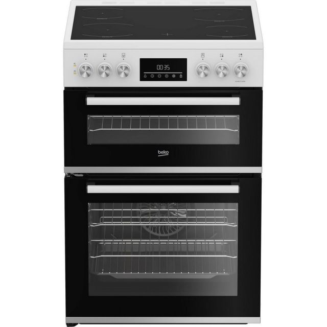 Beko EDC6731W 60Cm Electric Cooker - White