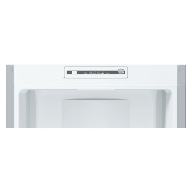 Bosch KGN34NLEAG 60Cm Frost Free Fridge Freezer - Silver