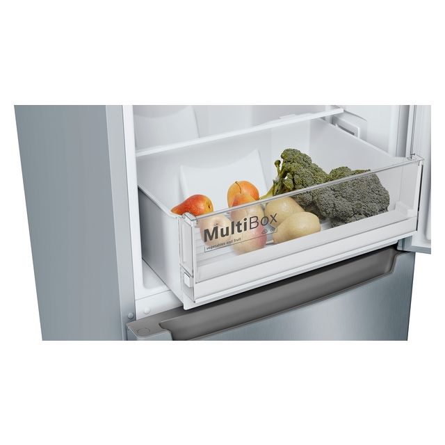 Bosch KGN34NLEAG 60Cm Frost Free Fridge Freezer - Silver