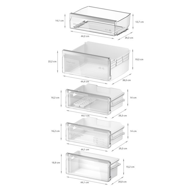 Bosch KIN96VFD0 Integrated Fridge Freezer