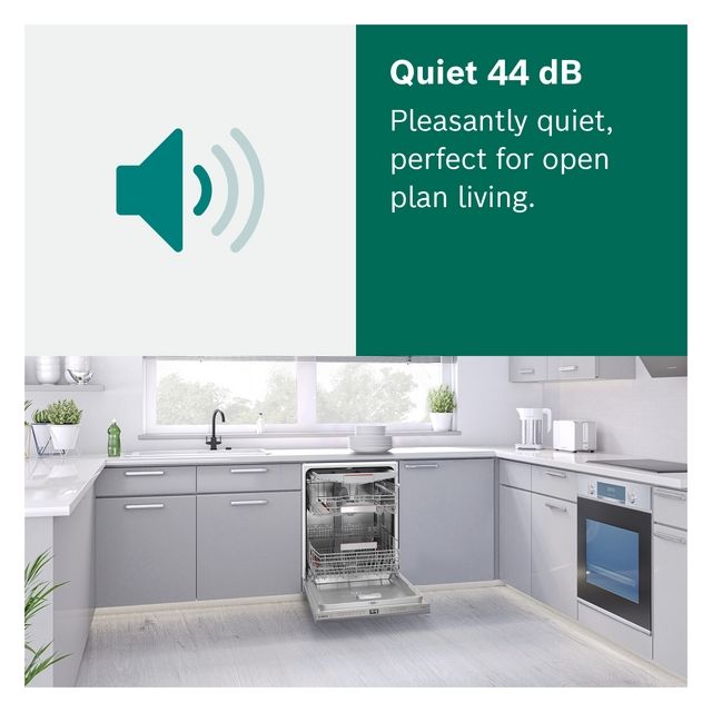 Bosch SMD6ZCX60G Integrated Full Size Dishwasher