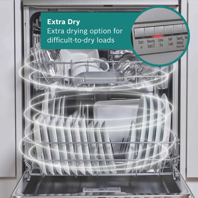 Bosch SMH4HVX14G Series 4 Fully Integrated Dishwasher – 14 Place Settings
