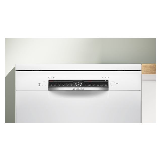 Bosch SMS6ZCW10G Freestanding Full Size Dishwasher