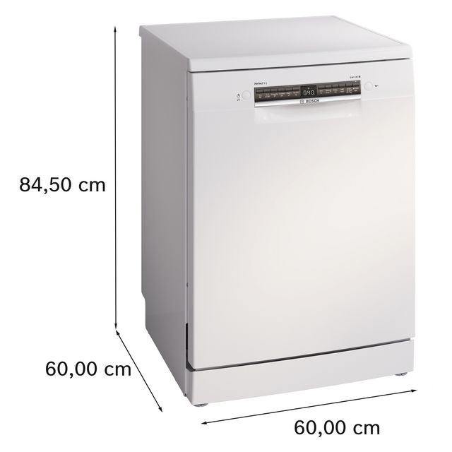 Bosch SMS6ZCW10G Freestanding Full Size Dishwasher