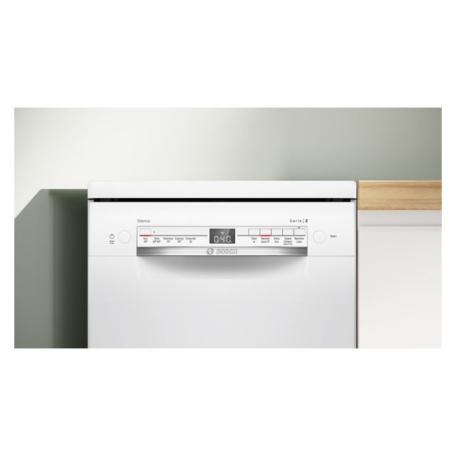 Bosch SPS2IKW01G Freestanding Slim Line Dishwasher