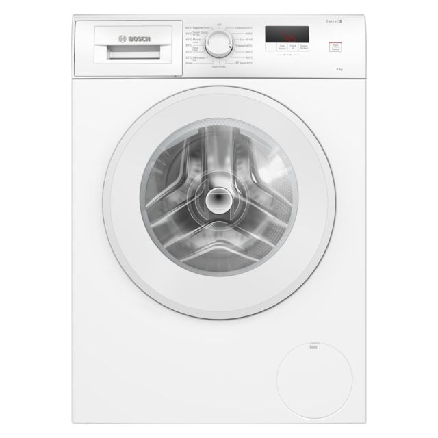 Bosch WGE03408GB 8kg 1400 Spin Washing Machine - White