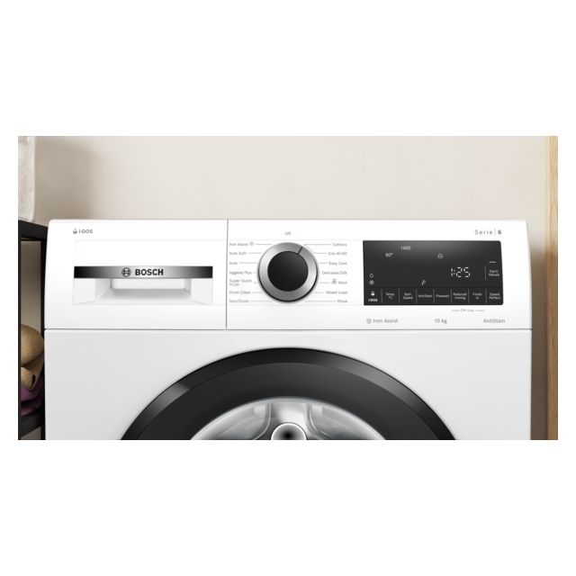 Bosch WGG254F1GB 10Kg 1400 Spin Washing Machine - White