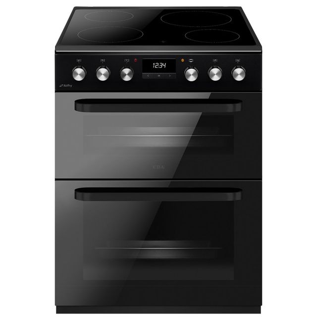 CDA CFC631BL 60Cm Double Oven Electric Cooker